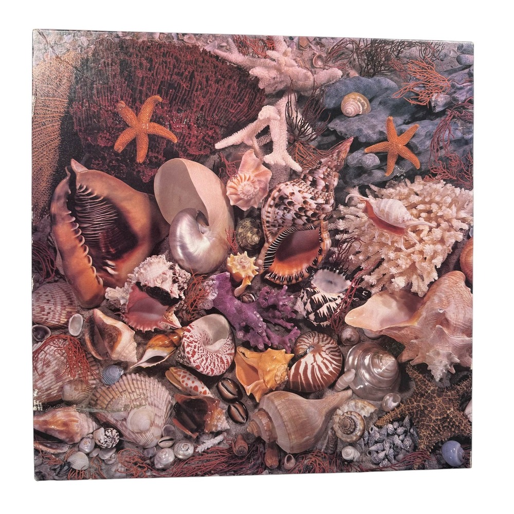 Vintage 1980 Eaton Neptunes Treasure Puzzle 500 Pieces Seashells UNCOUNTED